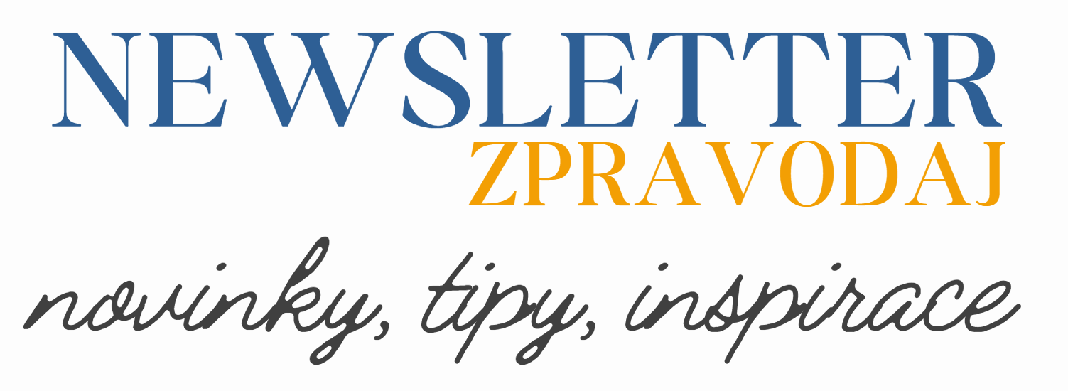 logo newsletteru zdravodaje, který přináší novinky, tipy a inspiraci